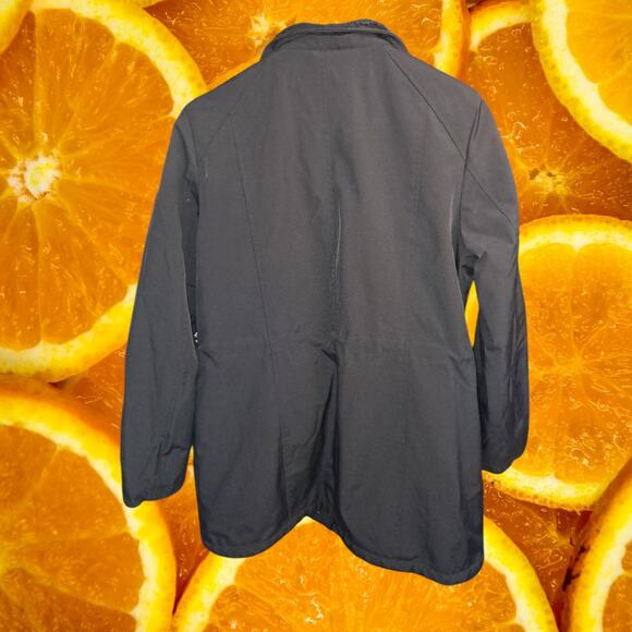 Calvin Klein Women's Black Water Resistant Wind Protection Utility Jacket Size L - Picture 3 of 14